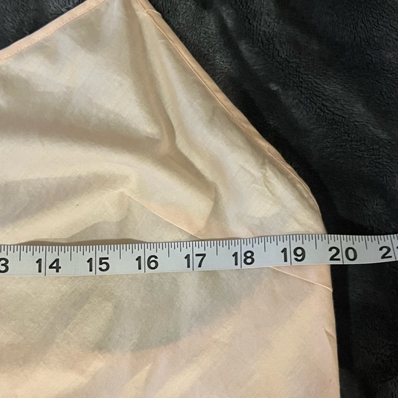 NWT Everyday Ritual Sloan T-Back Nightgown - Champagne Cotton Sateen — Large - Picture 13 of 15